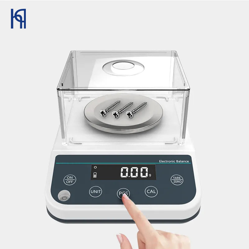 Lab High Precision Round Pan 0.01g Electronic Balance