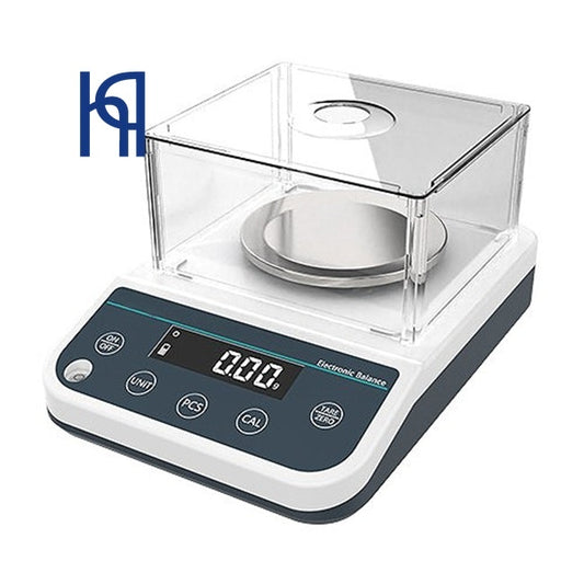 Lab High Precision Round Pan 0.01g Electronic Balance